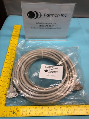 BLACK BOX EBN25C-0050-MF INTERFACE CABLE 60FT PARALLEL, 158318