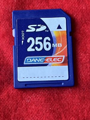 DANE-ELEC SD 256MB CAMERA MEMORY CARD (k5)