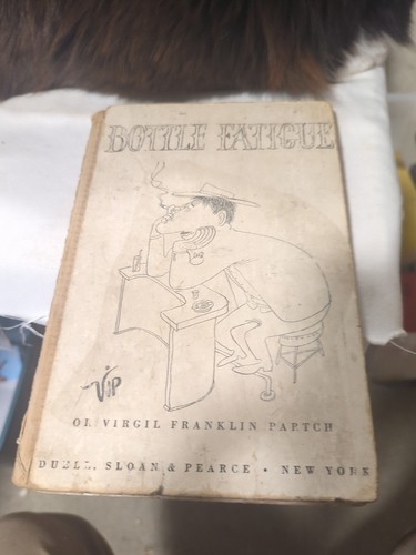 Bottle Fatigue HC #1 GD/VG 3.0 1950 Low Grade by Virgil Franklin Partch