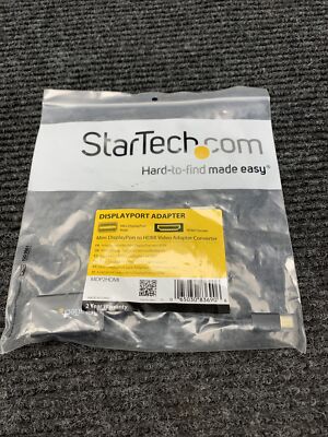 New StarTech Male Mini DisplayPort To Female HDMI Port Adapter MDP2HDMI