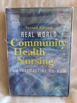 Shelf62g VINTAGE PC GAME/SOFTWARE~ Is 2nd edition - real world community health 