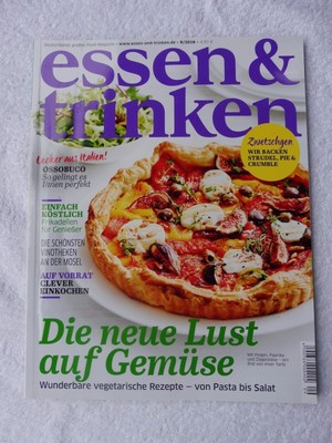 Zeitschrift - Essen & Trinken - Food Magazin -  Nr. 9  / 2016