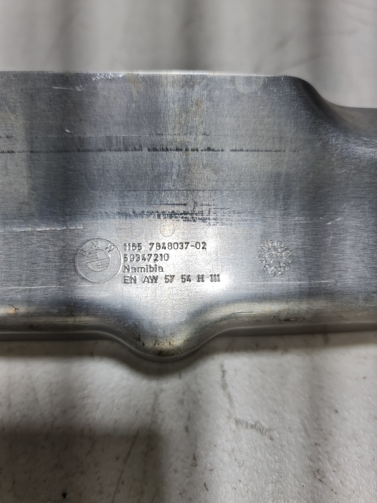 0 Bmw 2015-2020 11-65-7-848-037 11657848037 Holder Heat Protection Sheet 7848 image 4