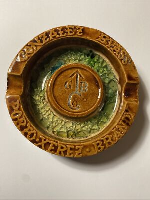 n° 1 ) Ancien Cendrier Publicitaire Rare /Gonzalez Byass Porto Xeber Brandy