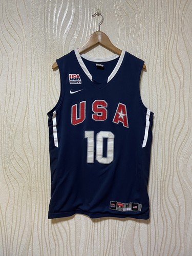 USA 2010 OLYMPICS BASKETBALL SHIRT JERSEY NIKE 409026-451 sz USA 2010 OLYMPICS BASKETBALL SHIRT JERSEY NIKE 409026-451 sz