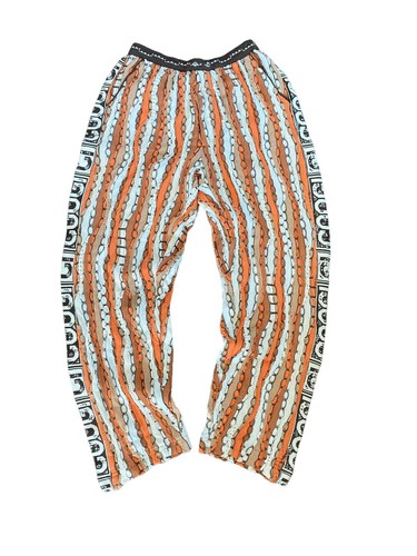 Vintage Coogi Sweater Pants Knit Sweatpants Rare 90s Orange Brown