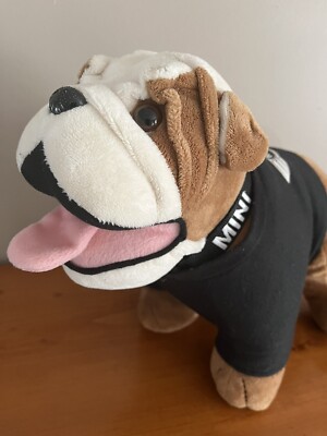 BMW Mini Cooper Plush Bulldog with Shirt & Collar 2013 Dog BMW Mini Cooper Plush Bulldog with Shirt & Collar 2013 Dog