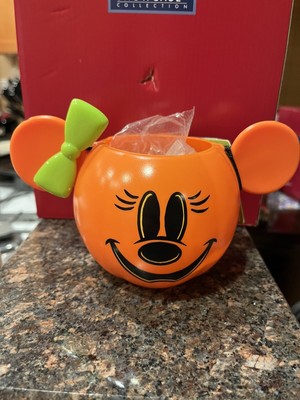 Disney Parks 2024 Halloween Minnie Gummi Candy Corn Pumpkin Bowl NWT