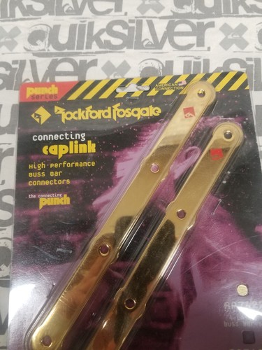 Old School Rockford Fosgate RP7422 4-In-Line Buss Bar Set