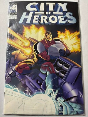 City of Heroes #9 Blue King Studios Sealed (C2-37)