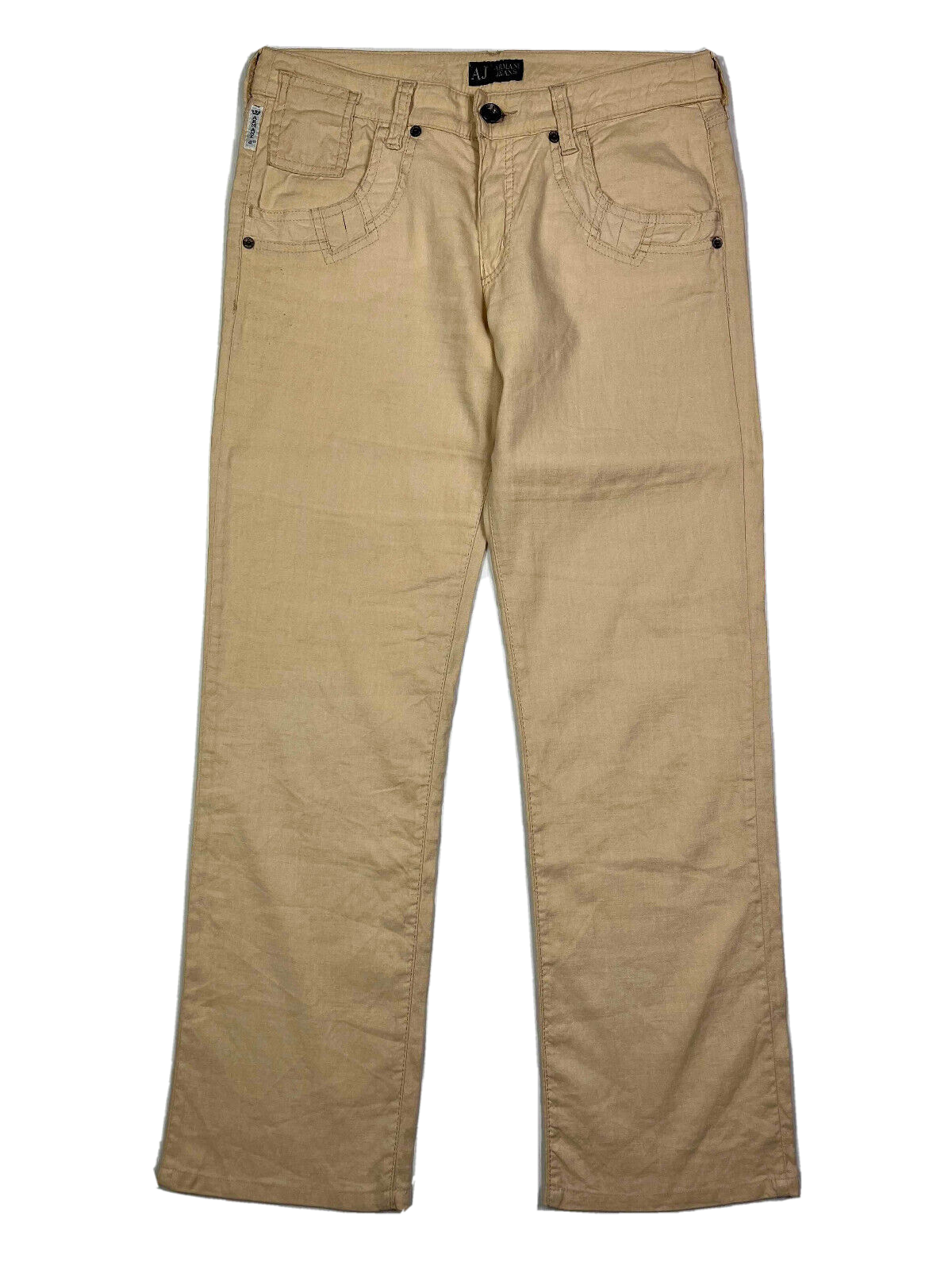 パンツ GIORGIO ARMANI Giorgio Armani Viscose Pants Giorgio Armani Textured Viscose Tapered-Leg Pleated Trousers
