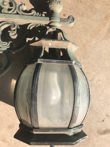 Vintage Porch Ceiling Light Fixture Old Outdoor Lantern,metal