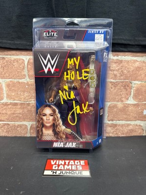 WWE ELITE COLLECTION Series 89 ''NIA JAX'' AUTOGRAPHED w/ COA