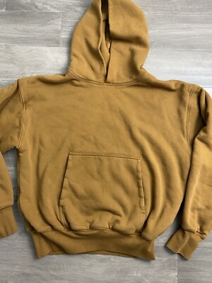 yeezy gap hoodie black mens size x large hooded sweatshirt yzy kanye west 125796088682