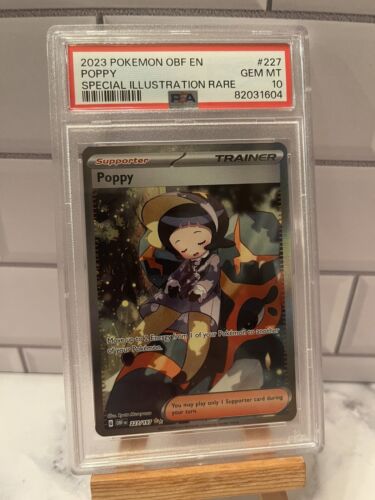 Poppy - 227/197 Special Illustration Rare Obsidian Flames Poppy - 227/197 Special Illustration Rare Obsidian Flames