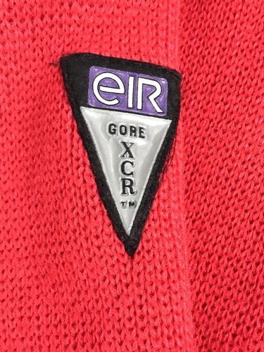 Vintage EIR SPORTS Sun Valley red wool SKI snow pullover sweater Size ML