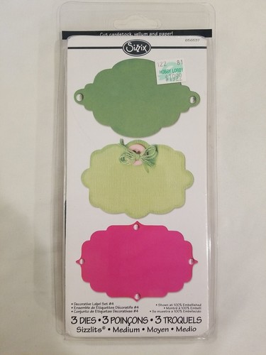 ★ODDCOLLET★ Bias(S) Sizzix Bigz XL Dies 656279, 656546, 656548, 655420, 657837