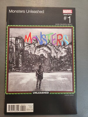 MONSTERS UNLEASHED #1 Hip Hop Variant Marvel Comics 2017