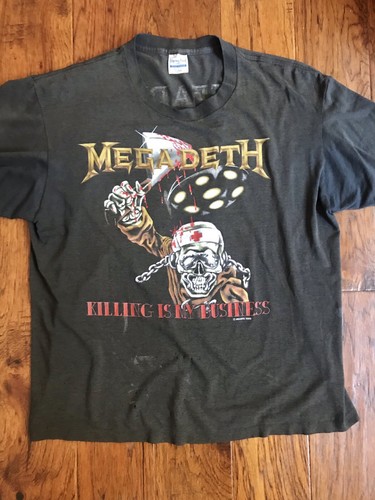 Megadeth Original Vintage Killing Is My Business Thrash