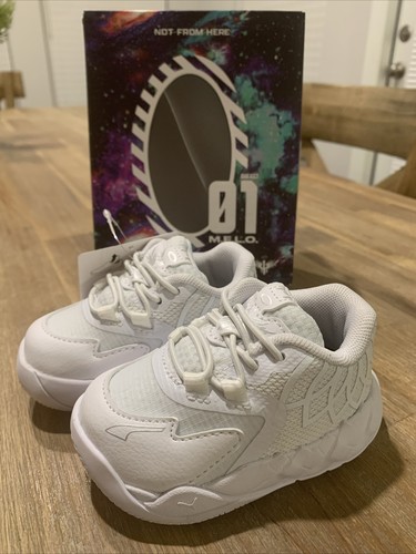 28cm PUMA MB.02 Lo LaMelo Ball トリプルホワイト PUMA MB.02 Low Surfaces in 