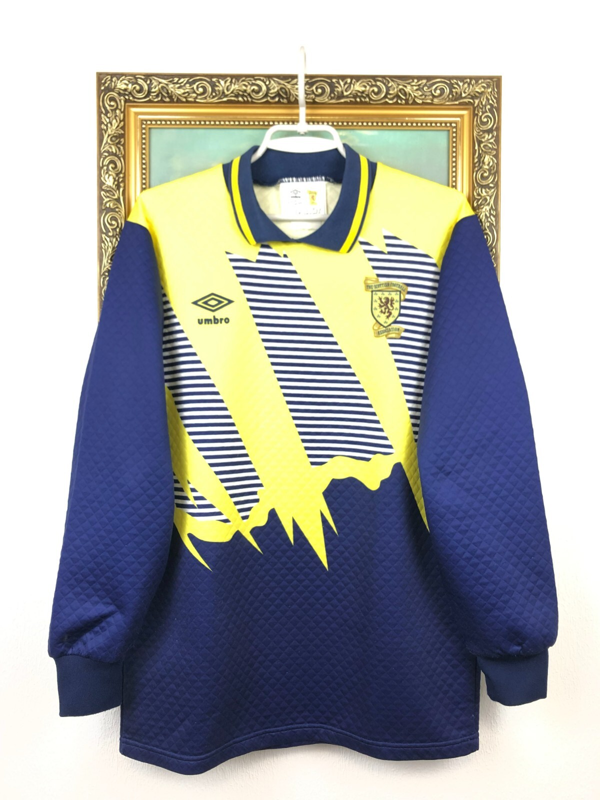 Vintage Scotland Goalkeeper football shirt 1992 Soccer Umbro