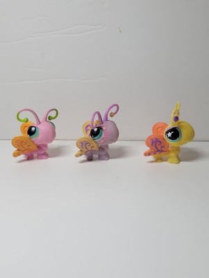 Littlest Pet Shop Authentic Butterfly Lot Of 3 #497,397,299