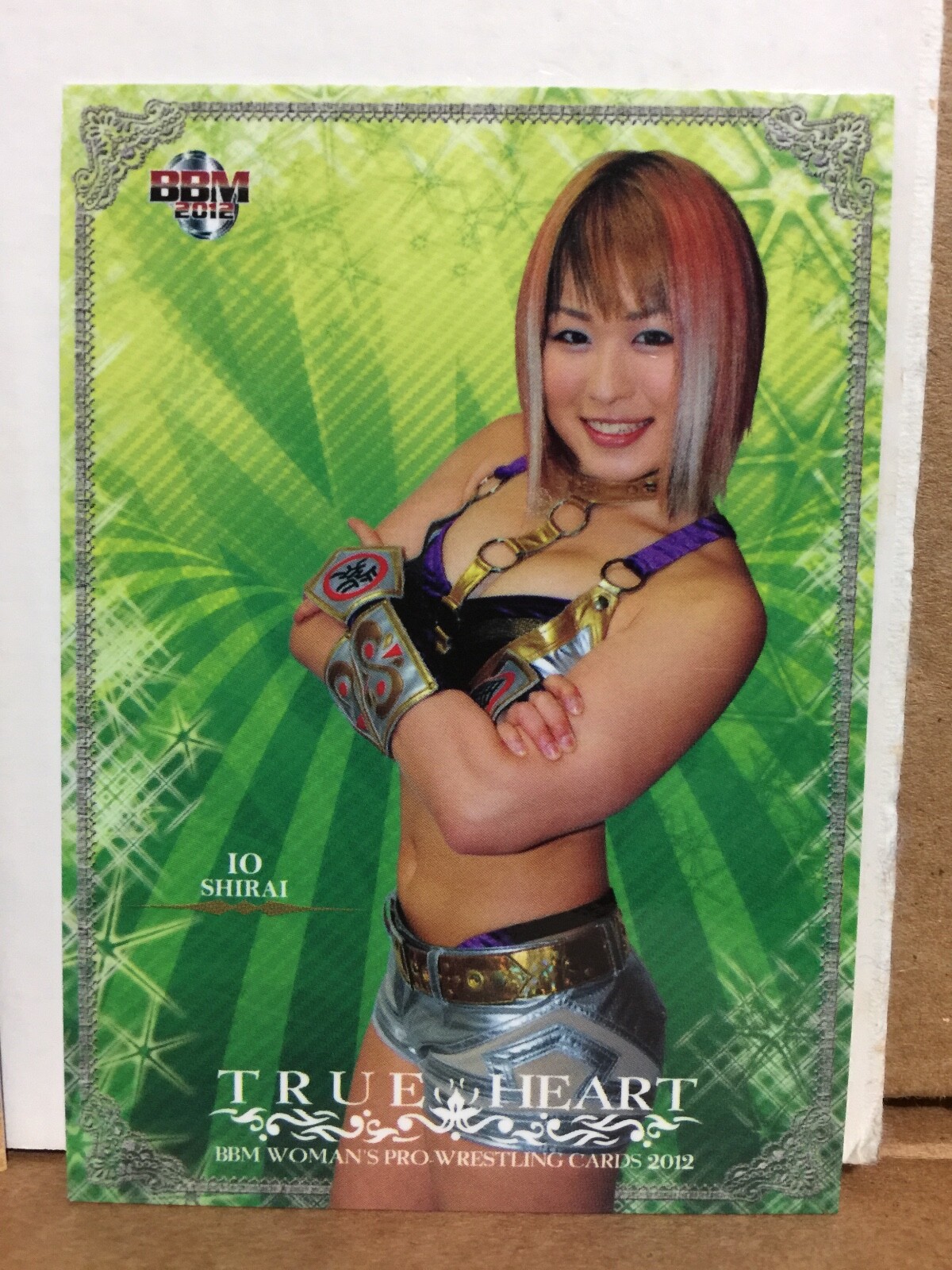 BBM 2015 TRUE HEART 女子プロレスカード 仙台幸子 89枚限定 直書き