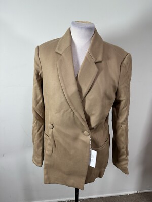 Anine Bing Women s Brown Colored Long Sleeve 100% Wool Jacket Size S