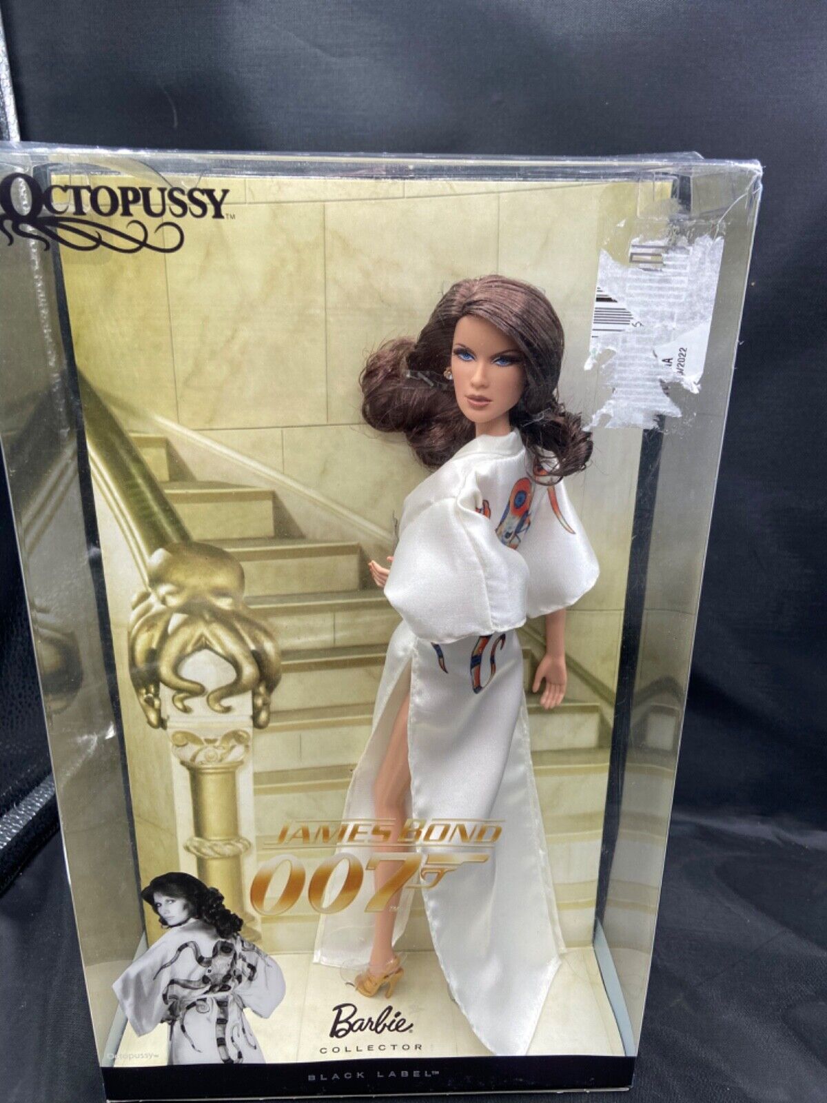 JAMES BOND BARBIE DOLL GIRLS OCTOPUSSY BARBIE 007 BLACK JAMES BOND BARBIE DOLL GIRLS OCTOPUSSY BARBIE 007 BLACK