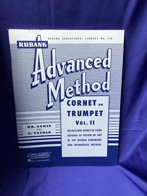 Rubank Advanced Method Volume 2 for Cornet or Trumpet
