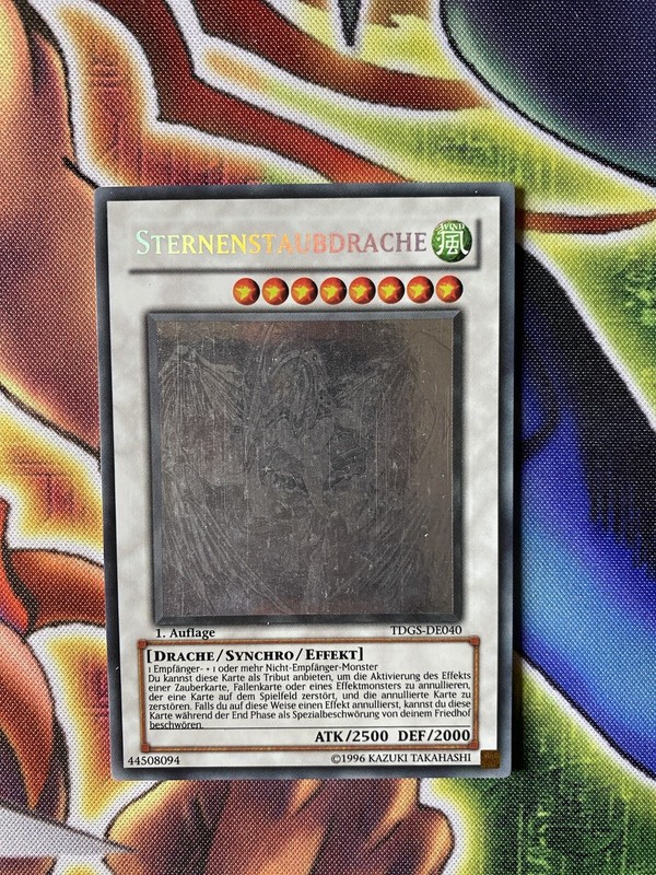 ð²ð¥Sternenstaubdrache Ghost Rare Tdgs 1.Auflage Excellent Yugioh Seltenð¥ð²