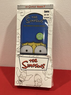 The Simpsons The Complete Seventh Season Collectors Head Edition New Sealed Box