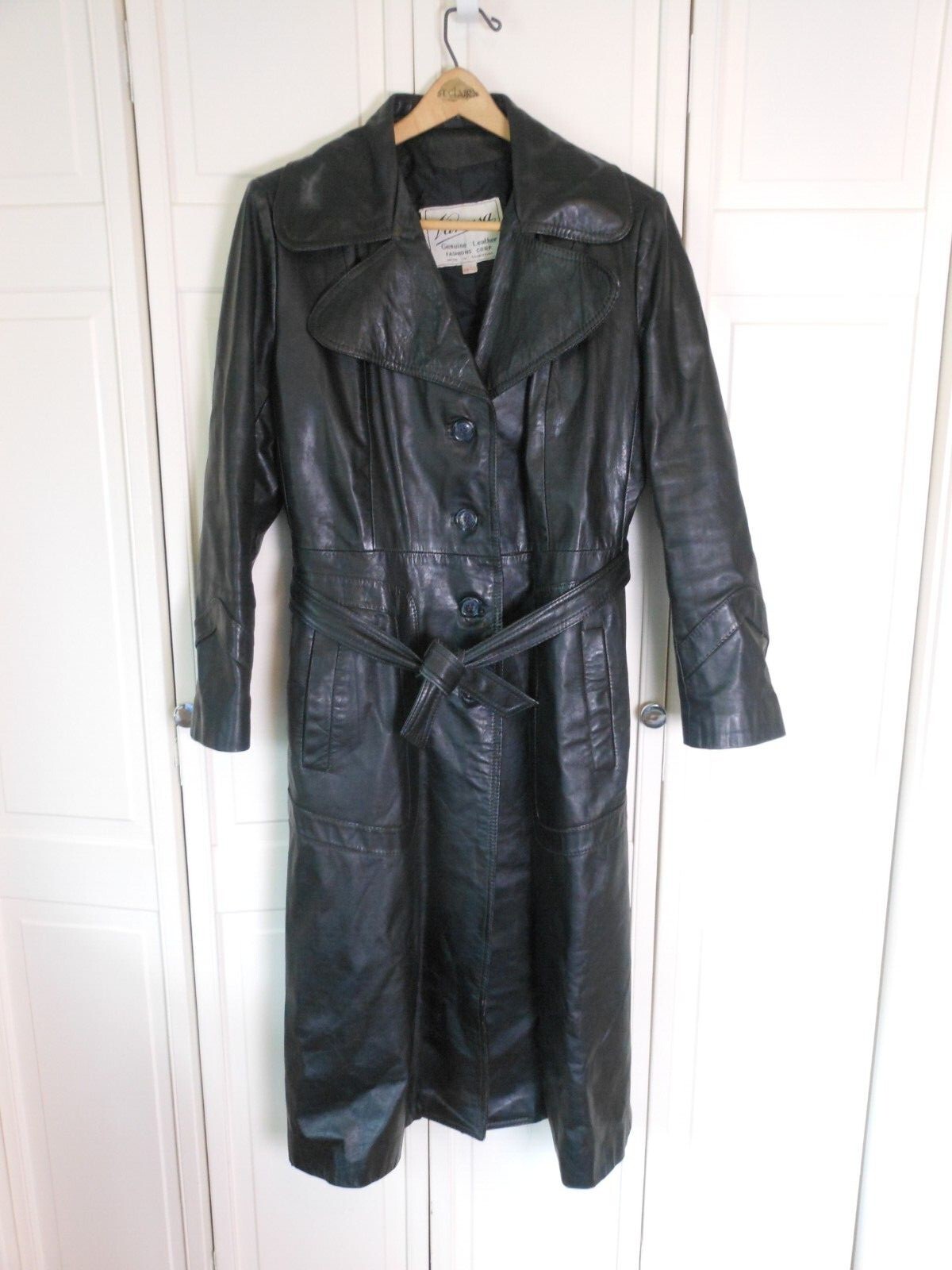 ジャケット・アウター 30s French Vintage Black Cotton Coat ジャケット・アウター 30s French Vintage Black Cotton Coat