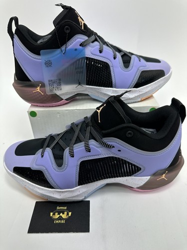 New Air Jordan 37 Low Lapis 2023 Size 10 Authentic Rare Gold