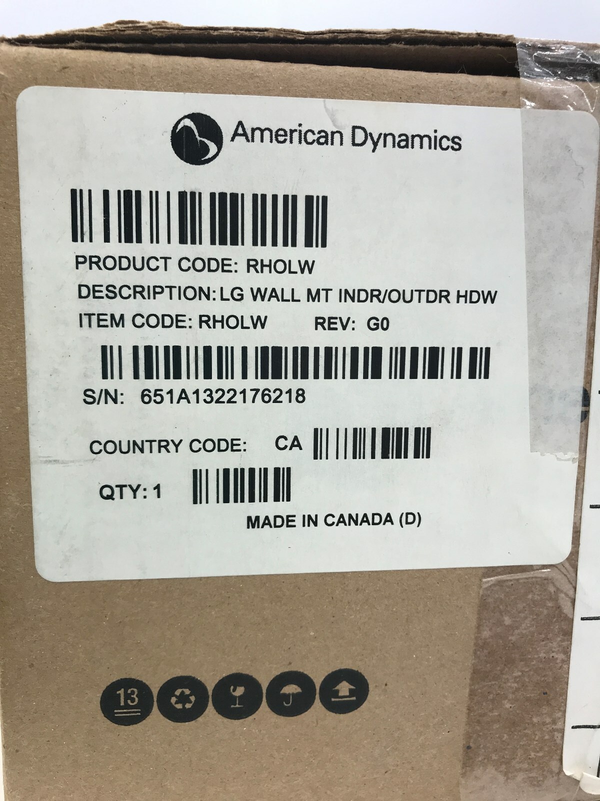 American Dynamics Speed Dome Ultra 8 22 NTSC 116B (ADSDU822N)
