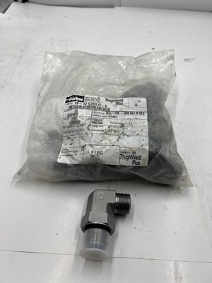 Pack of 10-Parker 10-12 C5OLO-S Seal-Lok O-Ring Face Seal Tube Fitting 90 Elbow