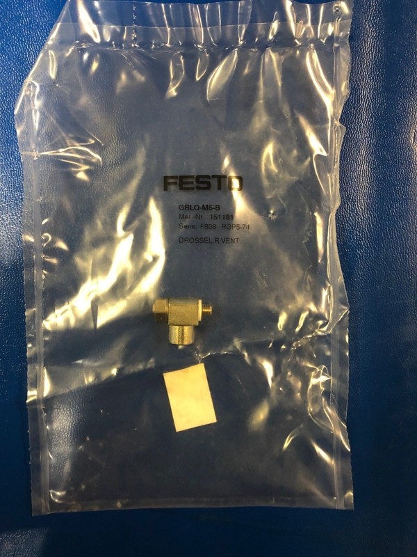 Festo GRLO-M5-B Flow Control Valve