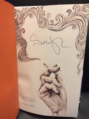 SARAH PINBOROUGH THEY SAY A GIRL DIED HERE ONCE SIGNED LIMITED EDITION.