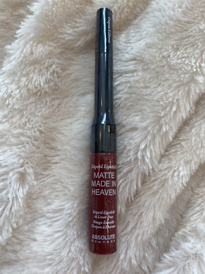 Absolute New York Matte Made In Heaven liquid lipstick&liner duo BITTEN | Sealed