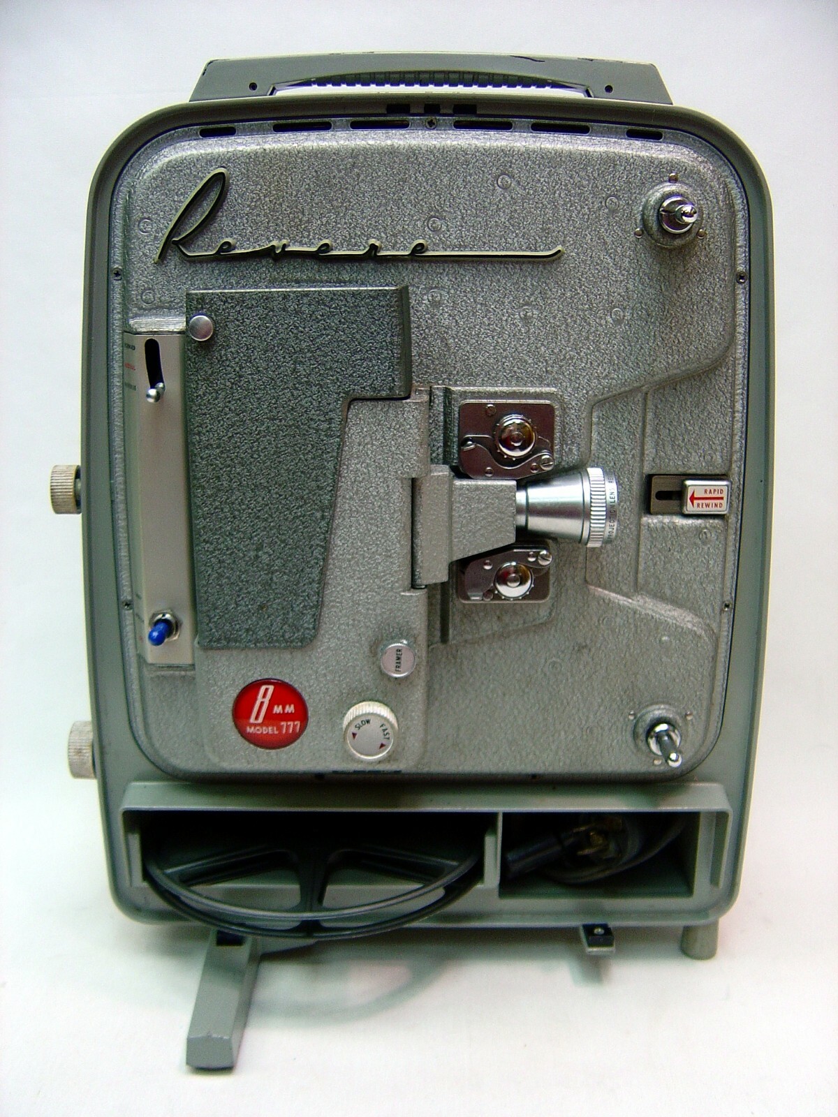 VINTAGE REEL REVERE 777 8MM FILM MOVIE PROJECTOR ALL RUNNING MADE IN USA