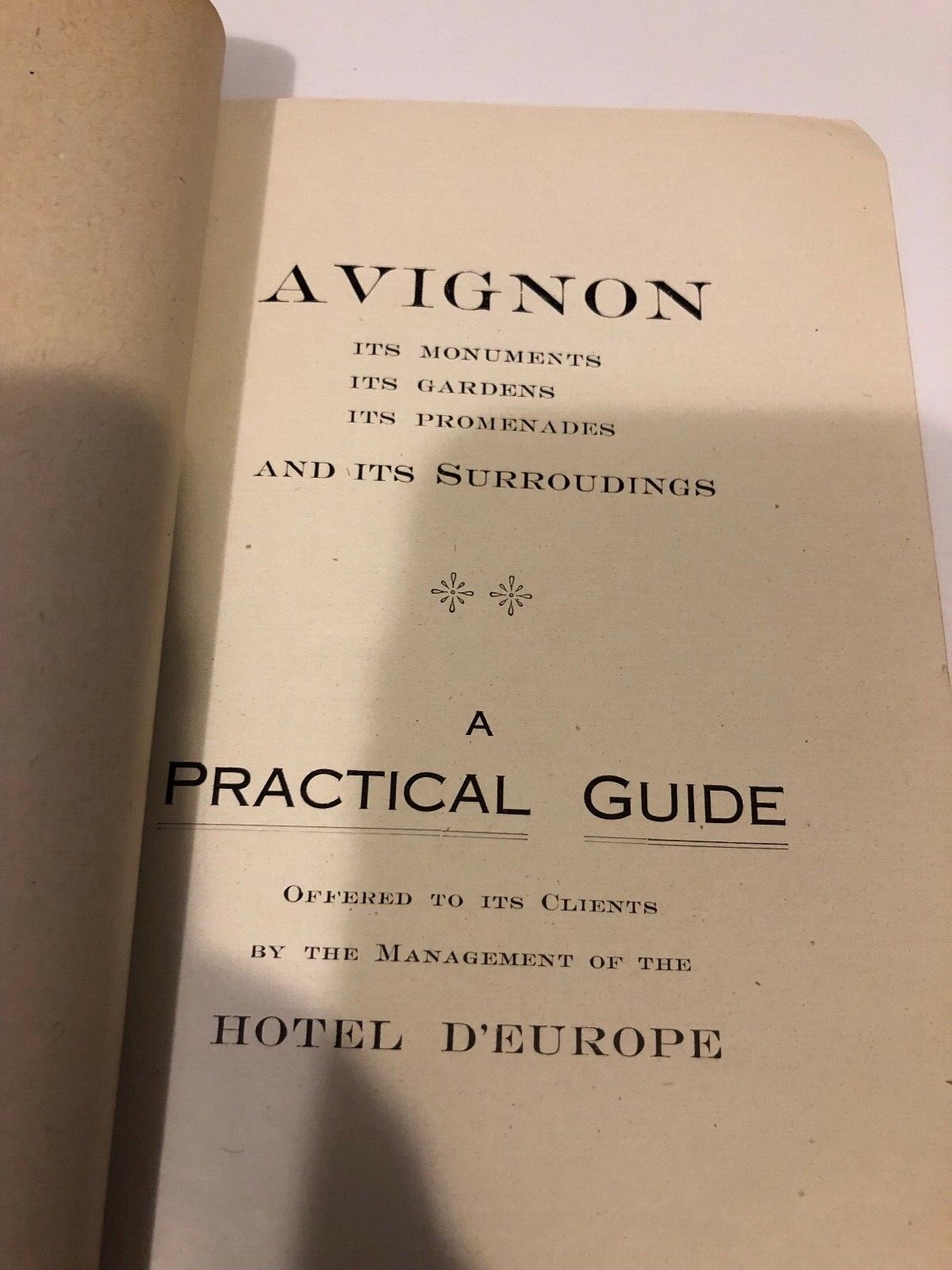 Avignon, France - A Practical Guide, Hotel D'Europe