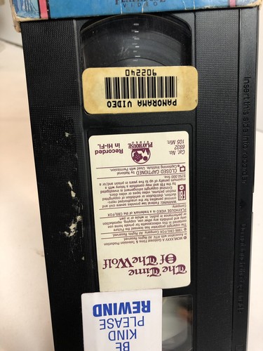 Robin Hood The Legend - The Time of The Wolf VHS