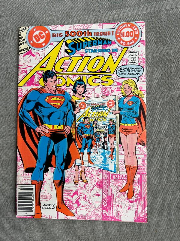 Action Comics Volume 1 NÂ°500 Vo En TrÃS Bon ÃTat / Very Fine