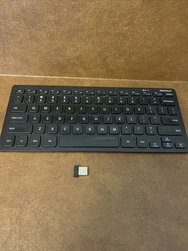Macally 100-Key Compact Slim Wireless RF Keyboard