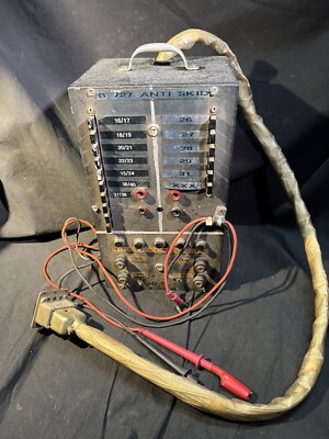 Boeing B 727 Anti Skid Breakout Box, From Working Environment, 121 Airline. RARE
