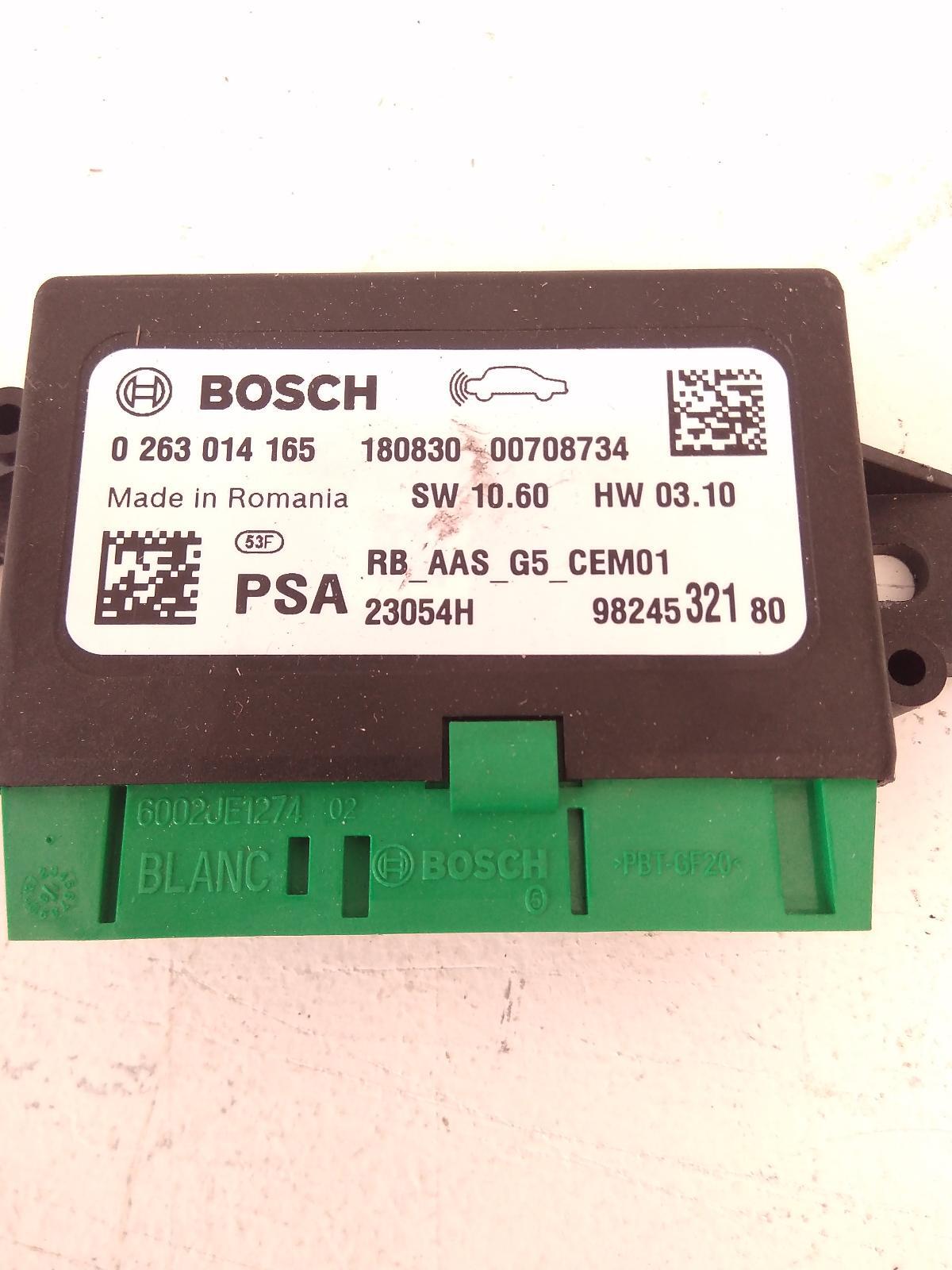 2018 Peugeot 208 A9 1609932480 OBSTACLE DETECTOR + CAMERA MODULE 10/12 - 12/18 image 2