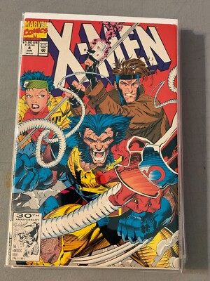 X-MEN #4 NM MARVEL 1991 JIM LEE COVER 1ST APPEARANCE OMEGA RED