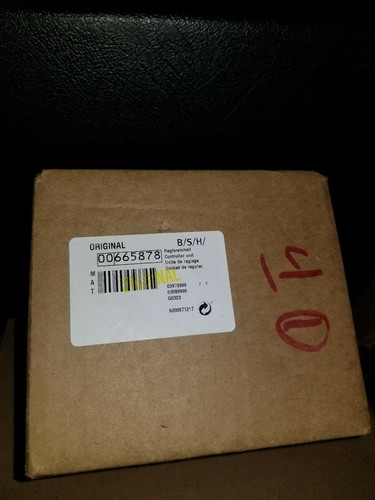 Bosch 00665878 CONTROL UNIT NEW ORIGINAL free shipping NIB