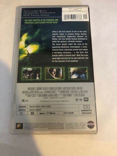 Alien (2006 Widescreen) UMD Video for PSP VG Shape