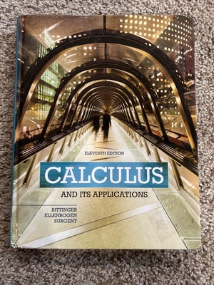 Calculus and it s Applications 12th edition